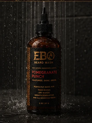 EBO Beard Wash — Pomegranate Punch thumbnail