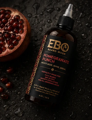 EBO Beard Wash — Pomegranate Punch thumbnail